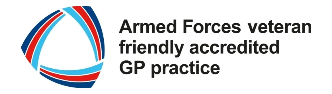Armed Forces veteran friendly accredited GP practice